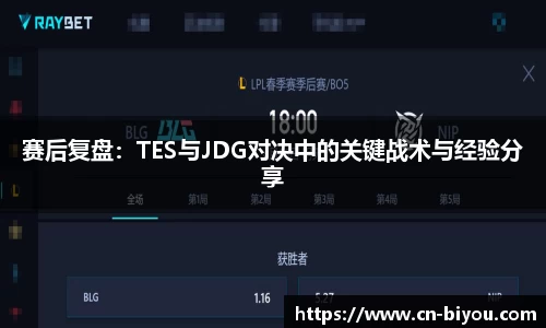 赛后复盘：TES与JDG对决中的关键战术与经验分享
